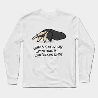 Grumpy Anteater Long Sleeve T-Shirt